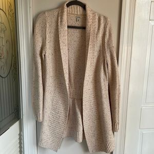 LL Bean Ivory Cardigan
